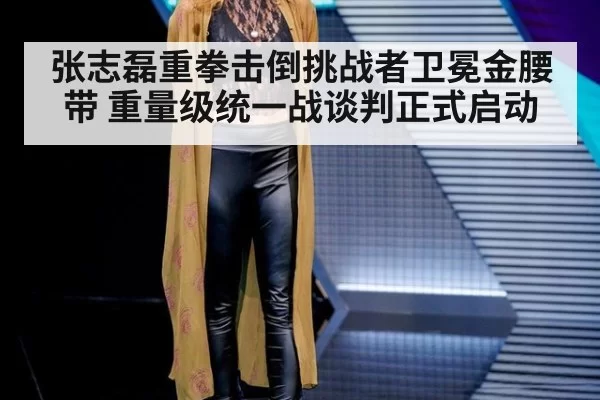 张志磊重拳击倒挑战者卫冕金腰带 重量级统一战谈判正式启动
